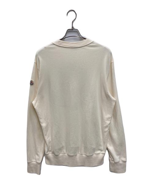 MONCLER（モンクレール）MONCLER (モンクレール) SWEAT SHIRT ベージュ サイズ:Lの古着・服飾アイテム