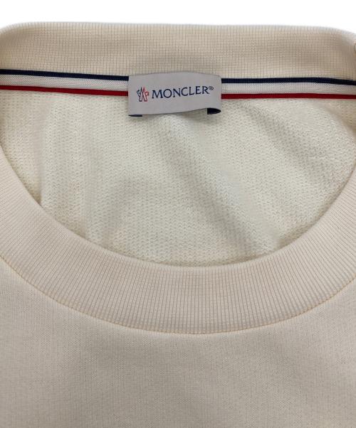 MONCLER（モンクレール）MONCLER (モンクレール) SWEAT SHIRT ベージュ サイズ:Lの古着・服飾アイテム