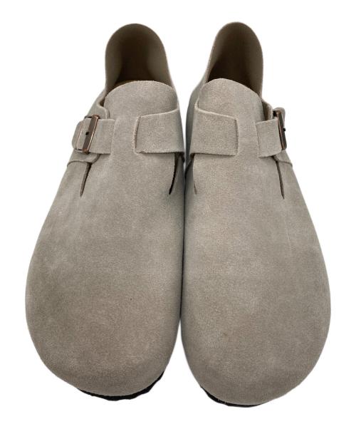 BIRKENSTOCK（ビルケンシュトック）BIRKENSTOCK (ビルケンシュトック) スエードレザーサンダル グレー サイズ:28cmの古着・服飾アイテム