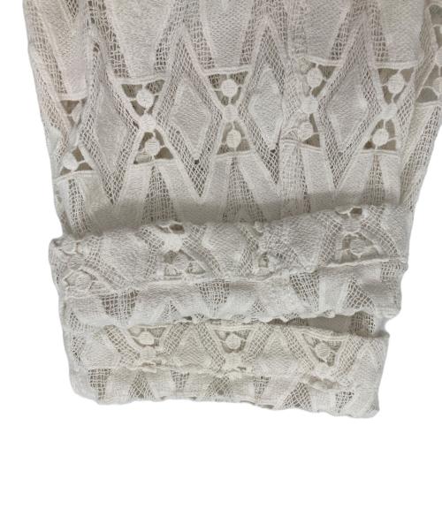 FRAMeWORK（フレームワーク）FRAMeWORK (フレームワーク) コットンレースカバーオール ホワイト サイズ:FREEの古着・服飾アイテム