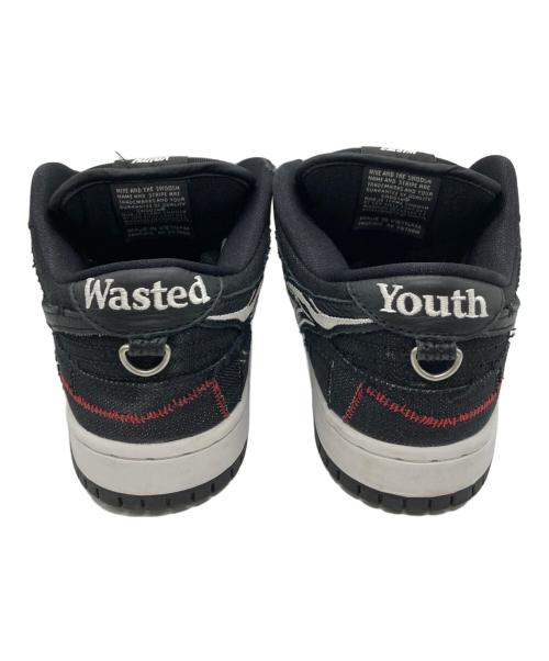 NIKE SB（ナイキエスビー）NIKE SB (ナイキエスビー) WASTED YOUTH (ウエステッド ユース) Dunk Low ブラック サイズ:27cmの古着・服飾アイテム