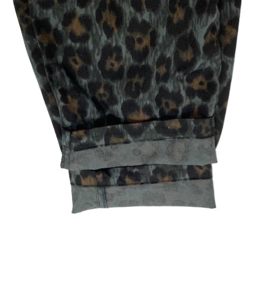 AiE（エーアイイー）AiE (エーアイイー) EZ Pants-Cotton Twill Leopard Printed A-BLUE グリーン サイズ:Sの古着・服飾アイテム