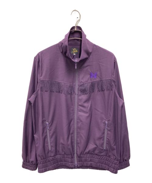 Needles（ニードルズ）Needles (ニードルズ) FRINGE TRACK JACKET パープル サイズ:Sの古着・服飾アイテム