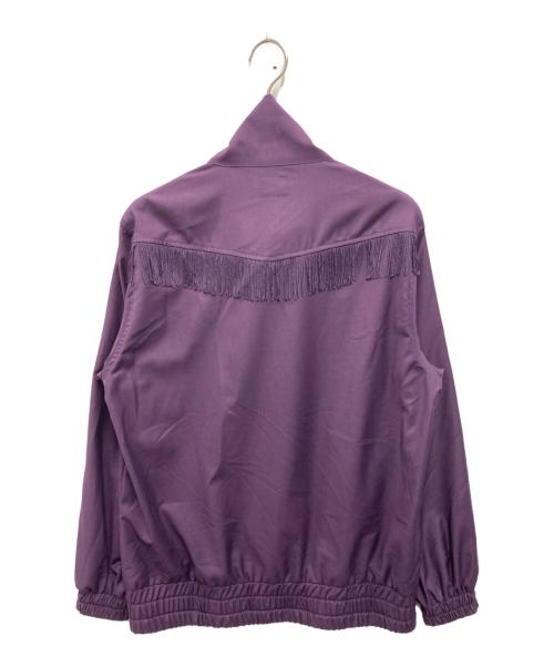 Needles（ニードルズ）Needles (ニードルズ) FRINGE TRACK JACKET パープル サイズ:Sの古着・服飾アイテム
