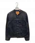 LEVI'S PReMIUM×417 by EDIFICEリーバイス プレミアム×417 バイ エディフィス）の古着「別注 Type 1 Trucker Jacket BLACK 