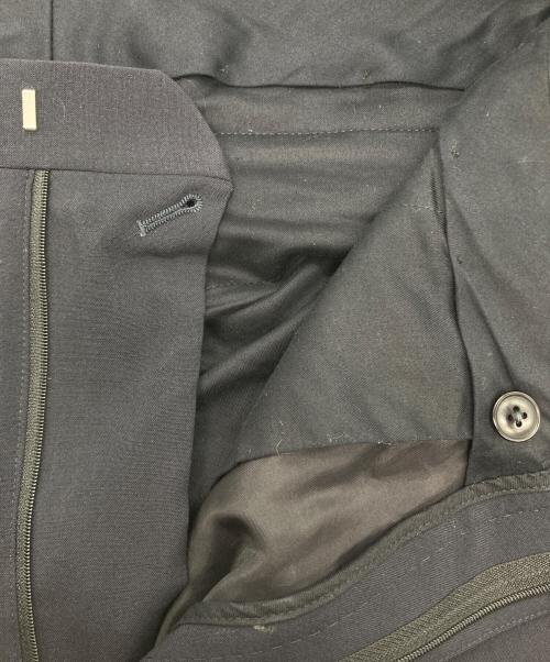 COMOLI（コモリ）COMOLI (コモリ) ウール 2タックパンツ ネイビー サイズ:1の古着・服飾アイテム