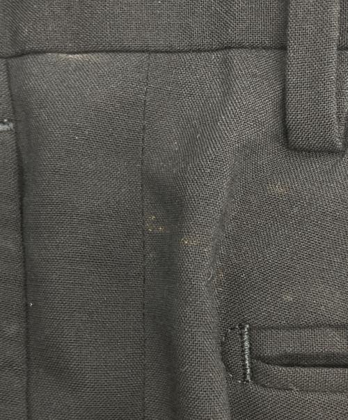 COMOLI（コモリ）COMOLI (コモリ) ウール 2タックパンツ ネイビー サイズ:1の古着・服飾アイテム