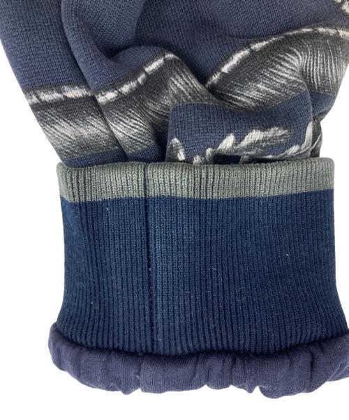 DOLCE & GABBANA（ドルチェ＆ガッバーナ）DOLCE & GABBANA (ドルチェ＆ガッバーナ) 総柄ジップパーカー ネイビー サイズ:44の古着・服飾アイテム