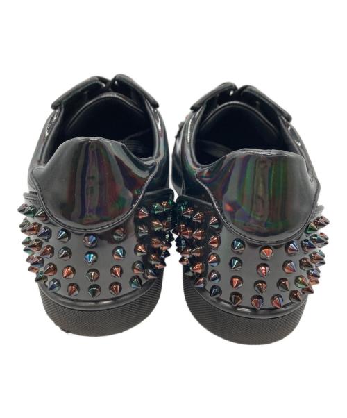 Christian Louboutin（クリスチャン・ルブタン）Christian Louboutin (クリスチャン・ルブタン) スタッズスニーカー ブラック サイズ:45の古着・服飾アイテム