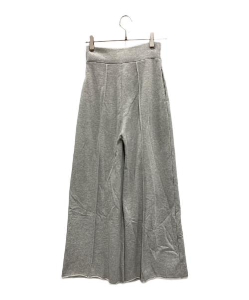LAGUNA MOON（ラグナムーン）LAGUNA MOON (ラグナムーン) スウェットワイドフレアパンツ グレー サイズ:Sの古着・服飾アイテム