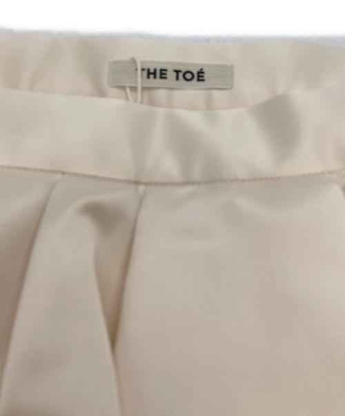 THE TOE（ザ・トゥー）THE TOE (ザ・トゥー) Venice Balloon Skirt ホワイト サイズ:Sの古着・服飾アイテム