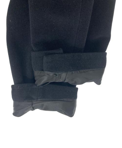 MaxMara（マックスマーラ）MaxMara (マックスマーラ) ウールアンゴラチェスターコート ブラック サイズ:40の古着・服飾アイテム