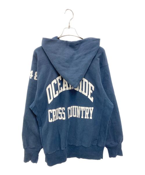 Champion REVERSE WEAVE（チャンピオン リバース ウィーブ）Champion REVERSE WEAVE (チャンピオン リバース ウィーブ) ［古着］プルオーバーパーカー ネイビー サイズ:Lの古着・服飾アイテム