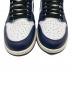 中古・古着 NIKE (ナイキ) AIR JORDAN 1 RETRO HIGH OG ネイビー サイズ:30cm：13000円