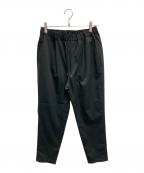 macqloマックロ）の古着「ultimex one tuck tapered easy pants」｜ブラック