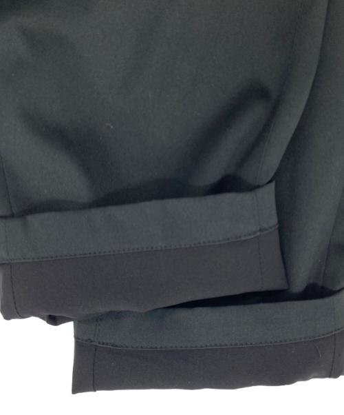 macqlo（マックロ）Macqlo (マックロ) ultimex one tuck tapered easy pants ブラック サイズ:S 未使用品の古着・服飾アイテム
