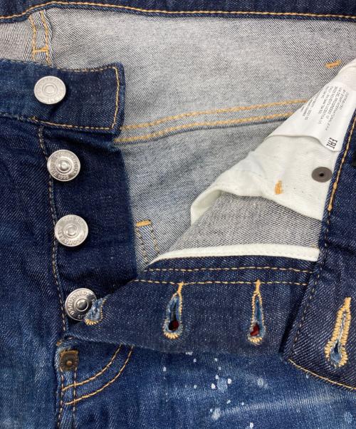 DSQUARED2（ディースクエアード）DSQUARED2 (ディースクエアード) Super Twinky Jean インディゴ サイズ:42の古着・服飾アイテム