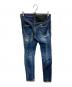 DSQUARED2 (ディースクエアード) Super Twinky Jean インディゴ サイズ:42：12000円