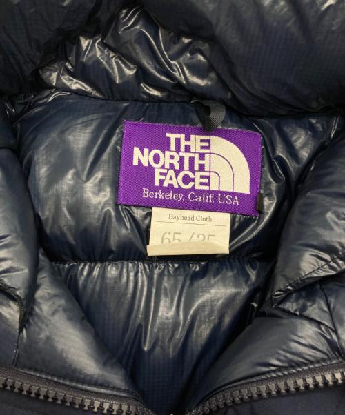 THE NORTHFACE PURPLELABEL（ザ・ノースフェイス パープルレーベル）THE NORTHFACE PURPLELABEL (ザ・ノースフェイス パープルレーベル) Mountain Short Down Parka ネイビー サイズ:XLの古着・服飾アイテム