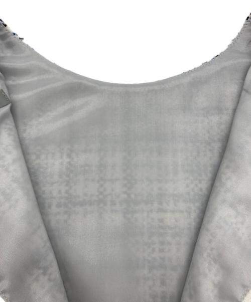 theory luxe（セオリーリュクス）theory luxe (セオリーリュクス) マルチツイードベスト ホワイト サイズ:38の古着・服飾アイテム