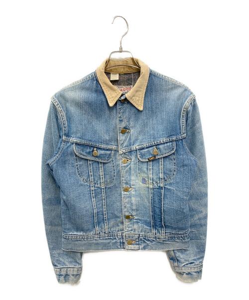 LEE（リー）LEE (リー) ［古着］襟コーデュロイデニムジャケット インディゴ サイズ:記載なしの古着・服飾アイテム