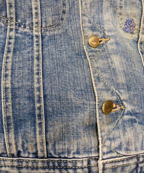 LEE（リー）LEE (リー) ［古着］襟コーデュロイデニムジャケット インディゴ サイズ:記載なしの古着・服飾アイテム
