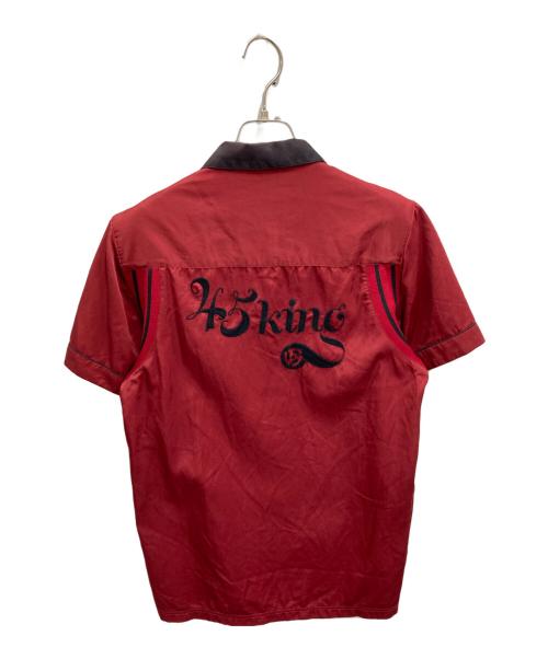 WTAPS（ダブルタップス）WTAPS (ダブルタップス) ボーリングシャツ レッド サイズ:記載なしの古着・服飾アイテム