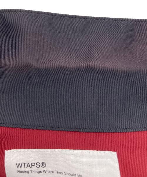 WTAPS（ダブルタップス）WTAPS (ダブルタップス) ボーリングシャツ レッド サイズ:記載なしの古着・服飾アイテム