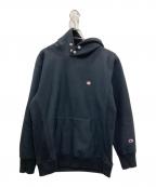 Championチャンピオン）の古着「STORMSHELL HOODED SWEAT」｜ブラック