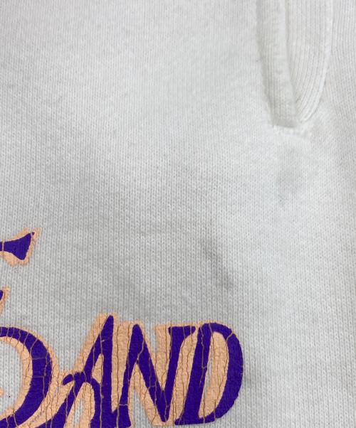 EMOTIONALLY UNAVAILABLE（エモーショナリー・アンアベイラブル）EMOTIONALLY UNAVAILABLE (エモーショナリー・アンアベイラブル) lovestory Shorts ホワイト サイズ:Sの古着・服飾アイテム