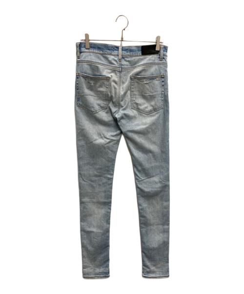 AMIRI（アミリ）AMIRI (アミリ) MX1 パッチワークデニムパンツ インディゴ サイズ:76cm (W30)の古着・服飾アイテム