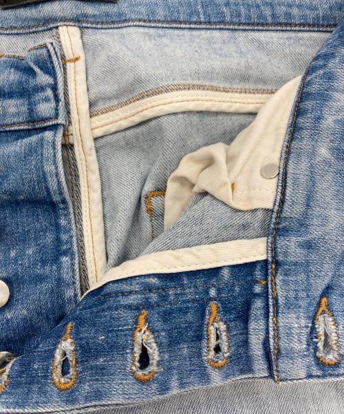 AMIRI（アミリ）AMIRI (アミリ) MX1 パッチワークデニムパンツ インディゴ サイズ:76cm (W30)の古着・服飾アイテム