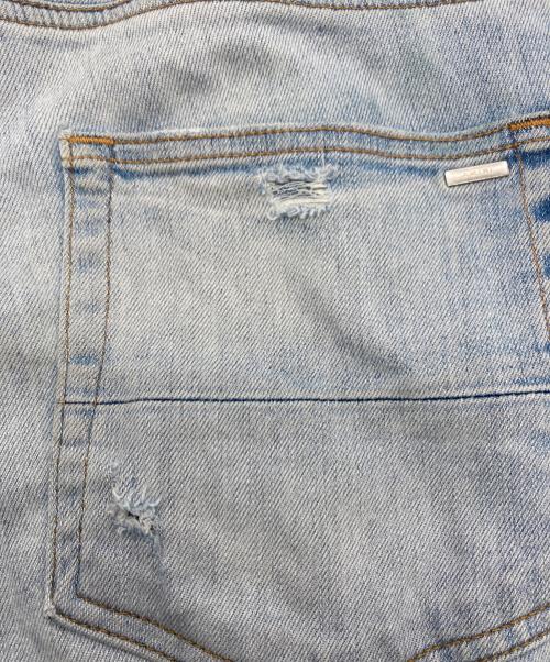 AMIRI（アミリ）AMIRI (アミリ) MX1 パッチワークデニムパンツ インディゴ サイズ:76cm (W30)の古着・服飾アイテム