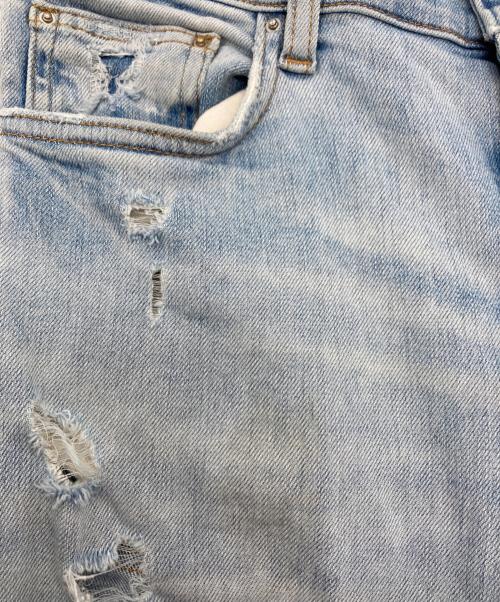 AMIRI（アミリ）AMIRI (アミリ) MX1 パッチワークデニムパンツ インディゴ サイズ:76cm (W30)の古着・服飾アイテム