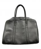 UNITED ARROWSユナイテッドアローズ）の古着「レザー スモール ボストン バッグ」｜ブラック