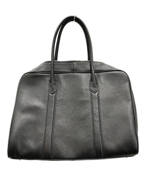 UNITED ARROWS（ユナイテッドアローズ）UNITED ARROWS (ユナイテッドアローズ) レザー スモール ボストン バッグ ブラックの古着・服飾アイテム