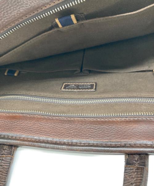 Daniel&Bob（ダニエル＆ボブ）Daniel&Bob (ダニエル＆ボブ) レザートートバッグ ブラウンの古着・服飾アイテム