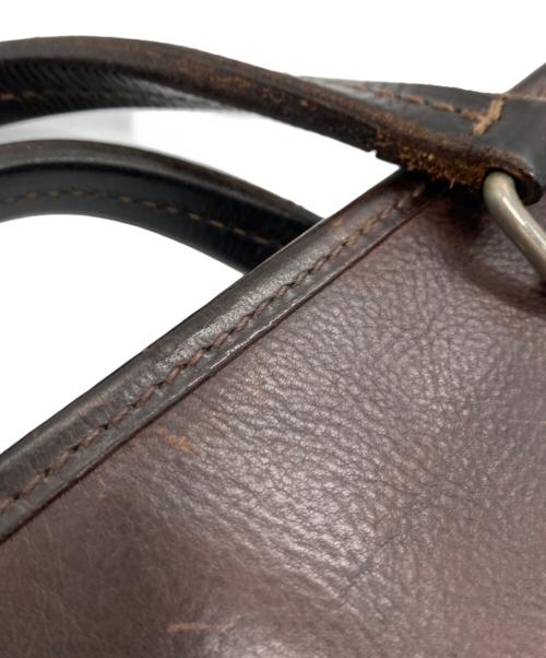 Daniel&Bob（ダニエル＆ボブ）Daniel&Bob (ダニエル＆ボブ) レザートートバッグ ブラウンの古着・服飾アイテム