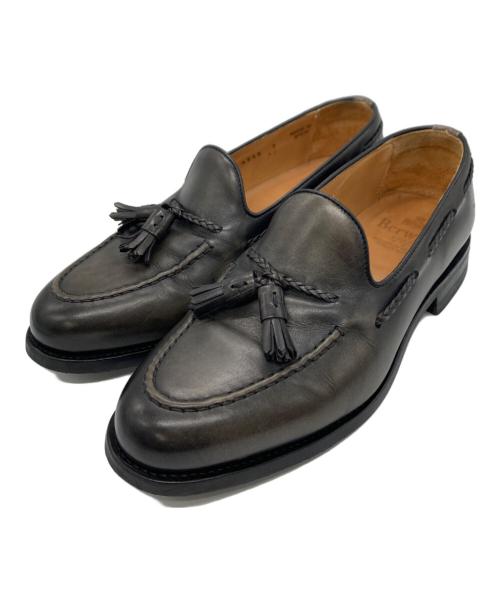 berwick（バーウィック）berwick (バーウィック) タッセルローファー グレー サイズ:7の古着・服飾アイテム