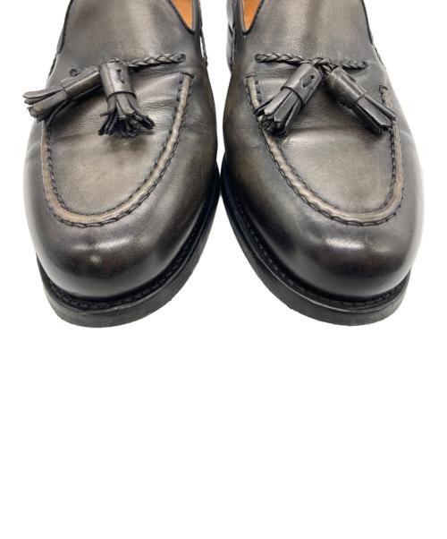 berwick（バーウィック）berwick (バーウィック) タッセルローファー グレー サイズ:7の古着・服飾アイテム