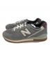 NEW BALANCE (ニューバランス) ローカットスニーカー グレー サイズ:25.5cm：8000円