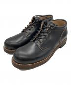 ROLLING DUB TRIOローリングダブトリオ）の古着「COUPEN ミッドカットワークブーツ」｜ブラック