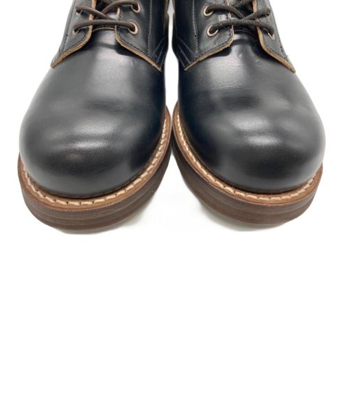 ROLLING DUB TRIO（ローリングダブトリオ）ROLLING DUB TRIO (ローリングダブトリオ) COUPEN ミッドカットワークブーツ ブラック サイズ:26.5cmの古着・服飾アイテム