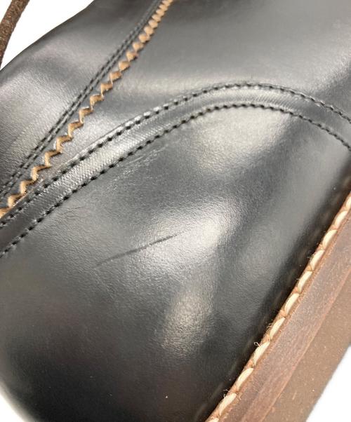 ROLLING DUB TRIO（ローリングダブトリオ）ROLLING DUB TRIO (ローリングダブトリオ) COUPEN ミッドカットワークブーツ ブラック サイズ:26.5cmの古着・服飾アイテム