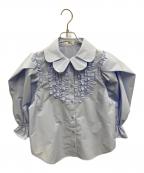 Bibiy.ビビィ）の古着「CORA PUFF BLOUSE」｜ブルー