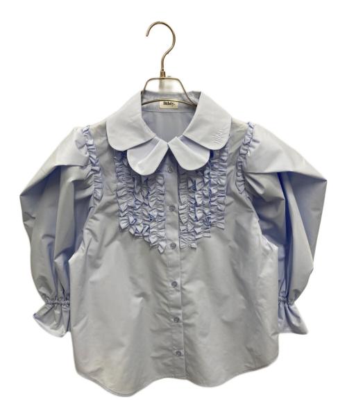 Bibiy.（ビビィ）Bibiy. (ビビィ) CORA PUFF BLOUSE ブルー サイズ:FREE 未使用品の古着・服飾アイテム
