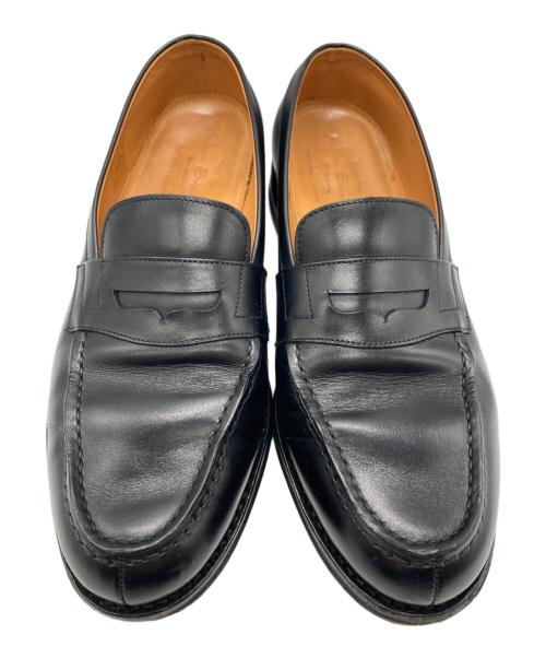 Jalan Sriwijaya（ジャランスリウァヤ）Jalan Sriwijaya (ジャランスリウァヤ) コインローファー ブラック サイズ:6 1/2の古着・服飾アイテム