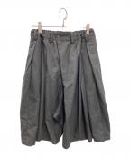 GROUND Yグラウンドワイ）の古着「袴ショートパンツ」｜ブラック