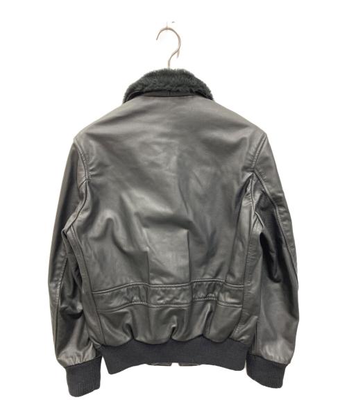 SUPREME（シュプリーム）Supreme (シュプリーム) Schott (ショット) Leather A-2 Flight Jacket ブラック サイズ:Sの古着・服飾アイテム