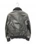 Supreme (シュプリーム) Schott (ショット) Leather A-2 Flight Jacket ブラック サイズ:S：46000円